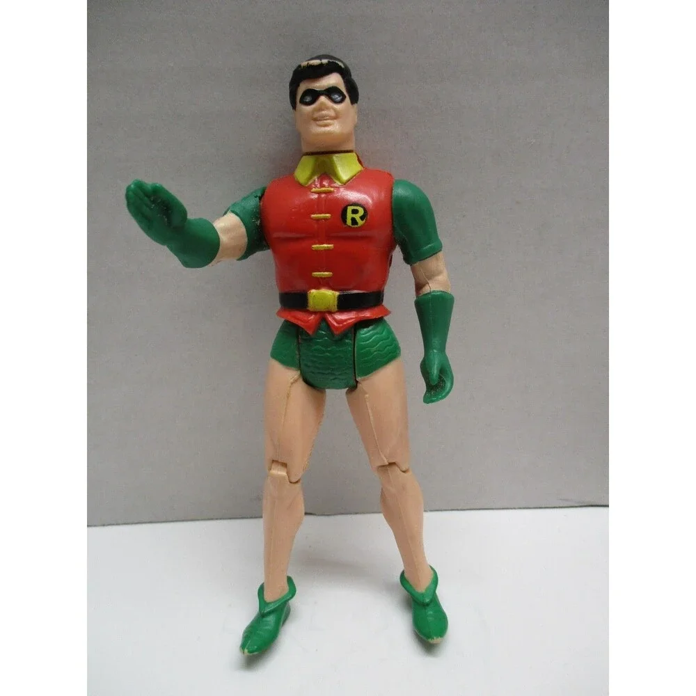 Vintage Kenner DC Super Powers 1984 ROBIN 1 ACTION Figure WORKS LOOSE Boy Wonder